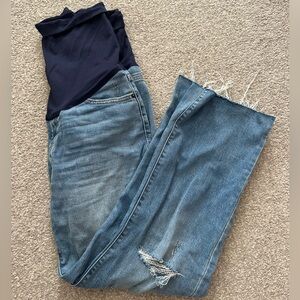 Pink blush maternity Jeans